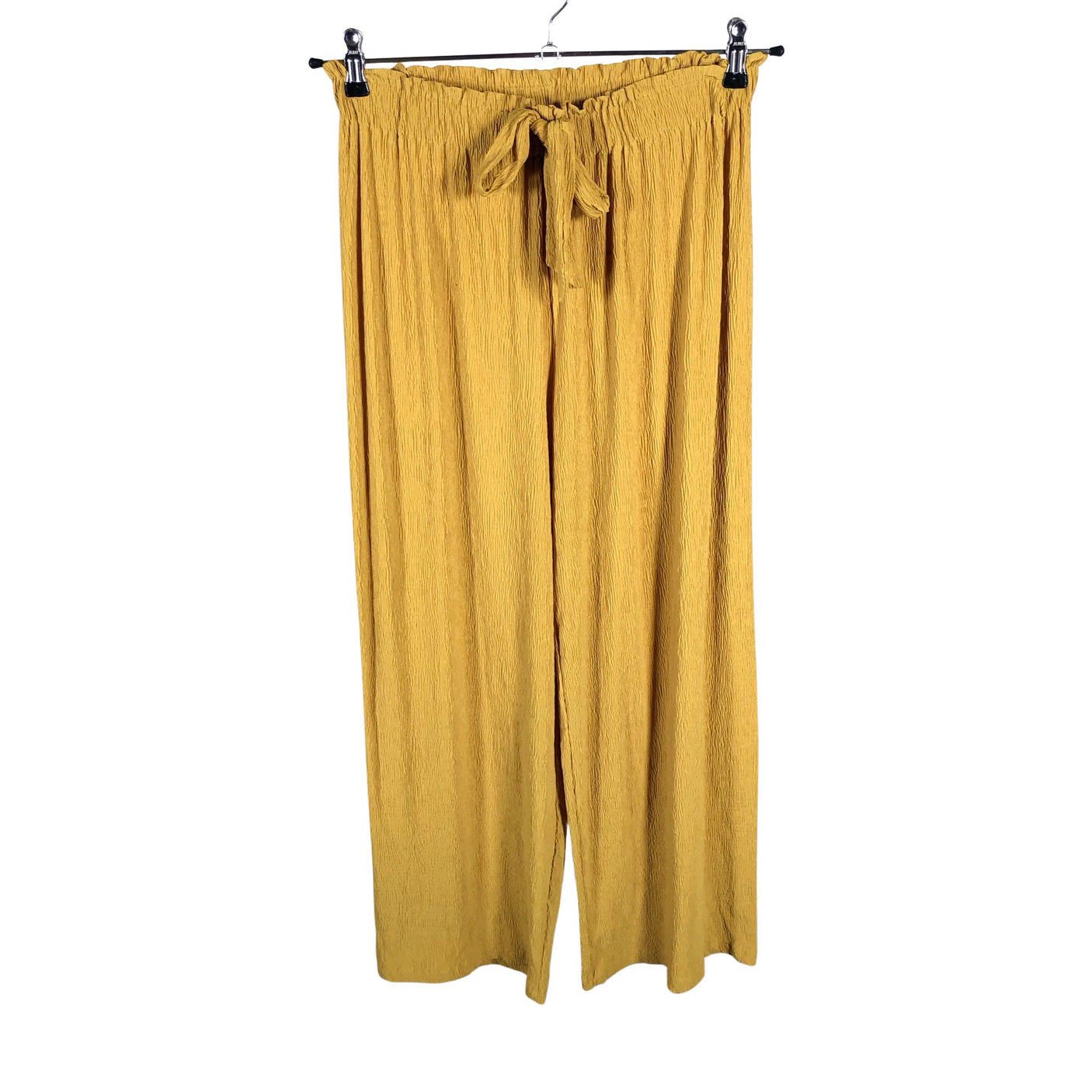 Unisex Lindex - Mittevenivad püksid, suurus 164 - 170 - Kollane (1)