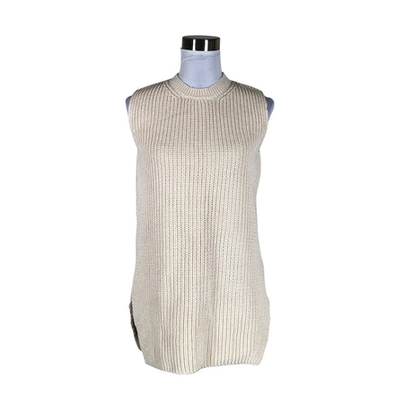 Unisex Andiata - Kootud vest, suurus 36 - Beige ()