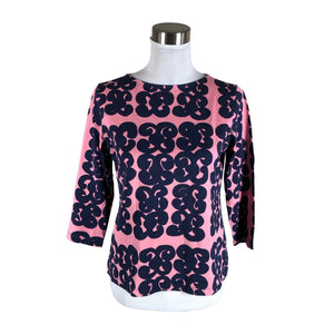 Unisex Marimekko - Trikotaažist pluus, suurus 38 - Heleroosa (1)