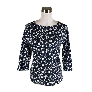 Unisex Marimekko - Trikotaažist pluus, suurus 38 - Valge (1)