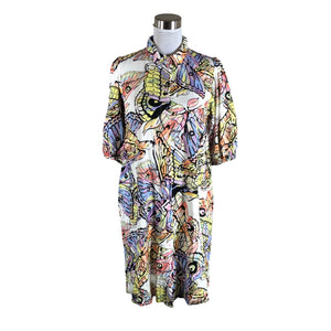 Unisex Nümph - Õhuke kleit, suurus 38 - Valge (1)