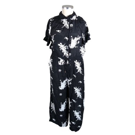 Unisex Kaffe - Pükskostüüm, suurus 46 - Must ()