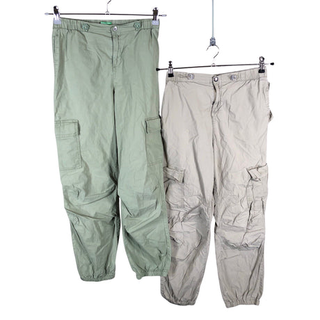 Unisex Benetton - Mittevenivad püksid, suurus 158 - 164 - Roheline ()