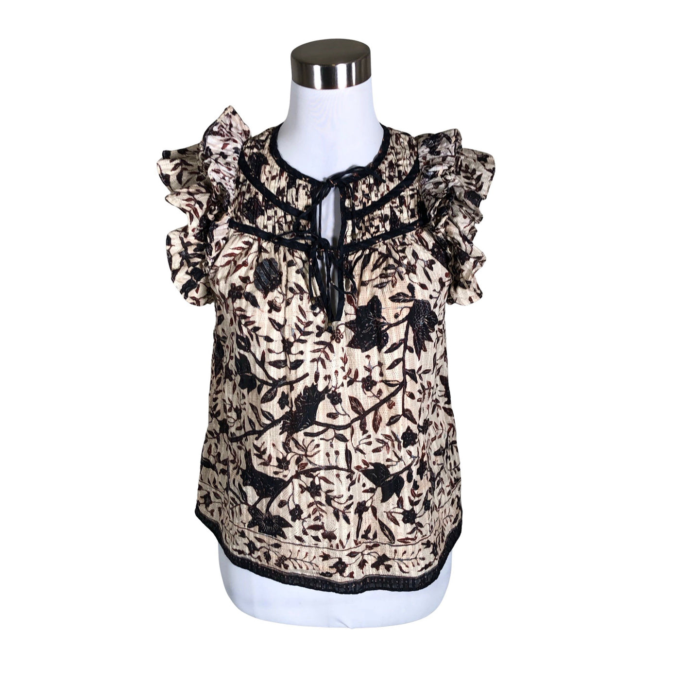 Unisex Ulla Johnson - Topp, suurus 36 - Beige (1)
