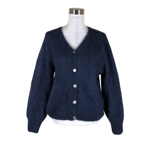 Unisex La Maille Parisienne - Kardigan, suurus 36 - Sinine (1)