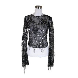 Unisex Na-KD - Pidulik pluus, suurus 34 - Must (1)