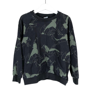 Unisex Polarn O. Pyret - Dressikangast pluus, suurus 122 - 128 - Must (1)