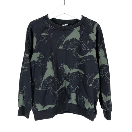 Unisex Polarn O. Pyret - Dressikangast pluus, suurus 122 - 128 - Must ()
