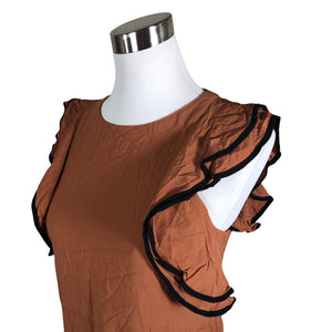 Unisex Jucca - Õhuke kleit, suurus 40 - Pruun (3)