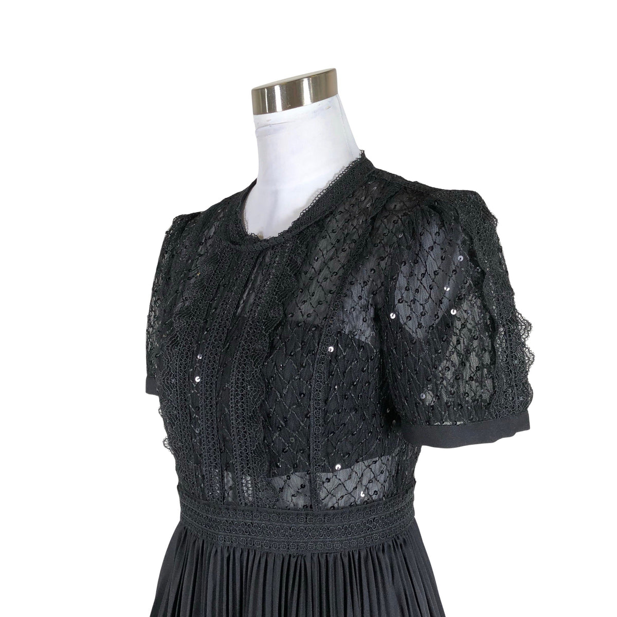 Unisex Self-portrait - Pidulik kleit, suurus 38 - Must (3)