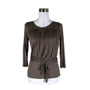 Unisex Filippa K. - Trikotaažist pluus, suurus 36 - Pruun (1)