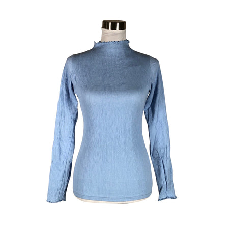 Unisex Nanso - Trikotaažist pluus, suurus 36 - Helesinine ()