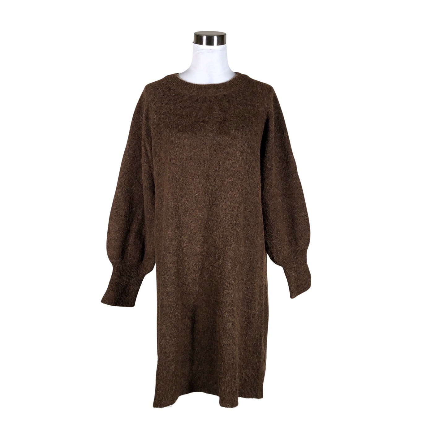 Unisex Selected - Kootud kleit, suurus 40 - Pruun (1)