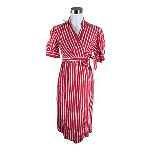 Unisex Sandro Paris - Mitteveniv kleit, suurus 36 - Punane (1)