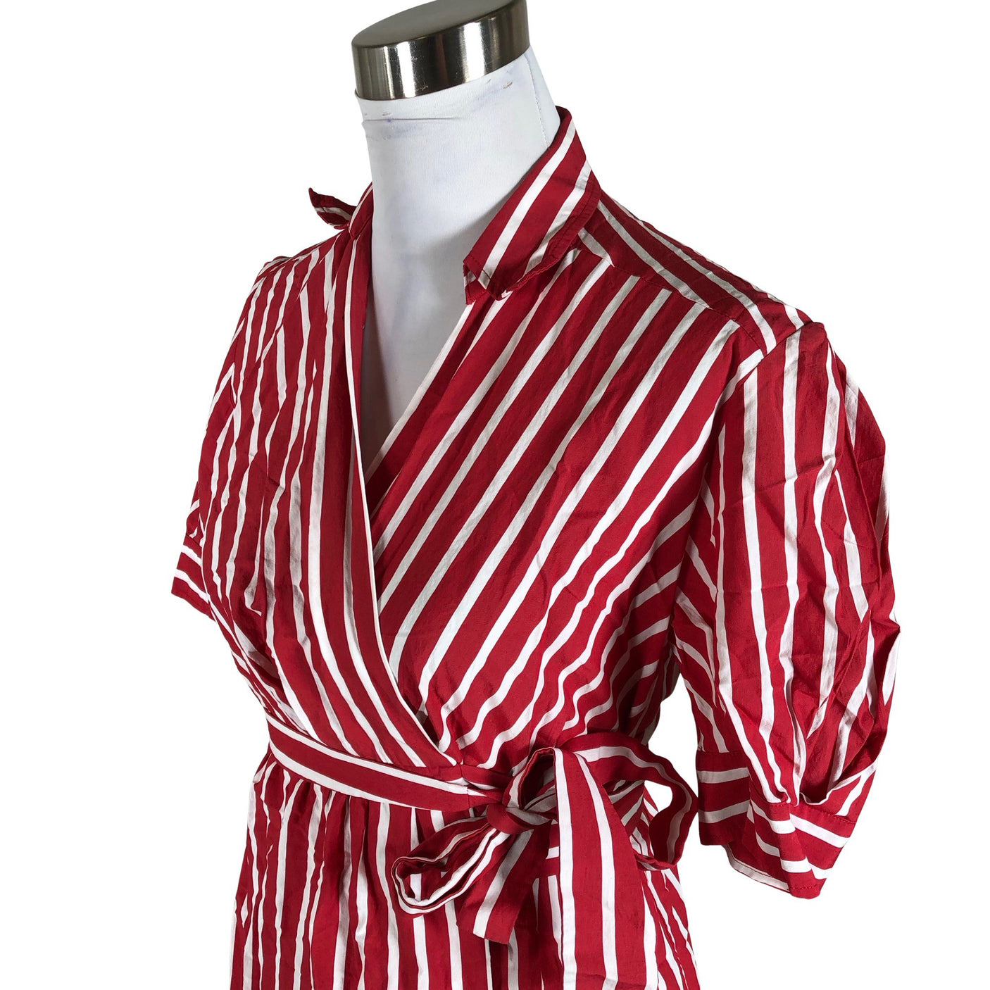 Unisex Sandro Paris - Mitteveniv kleit, suurus 36 - Punane (3)
