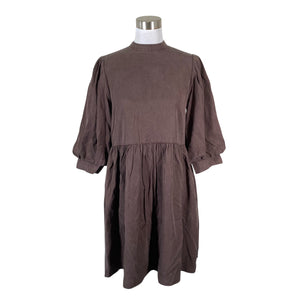 Unisex Selected - Mitteveniv kleit, suurus 38 - Pruun (1)