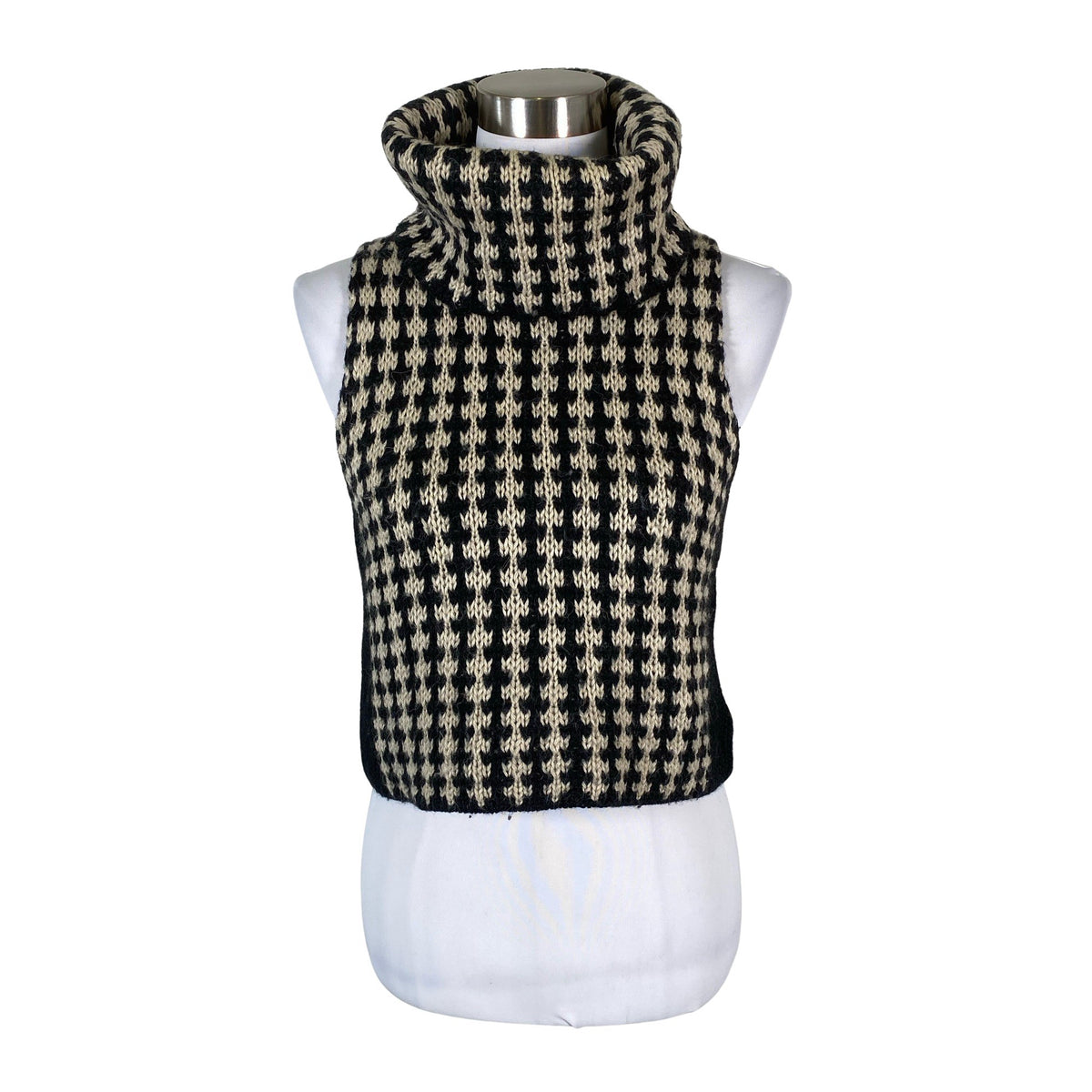 Unisex Noa Noa - Kootud vest, suurus 36 - Must (1)