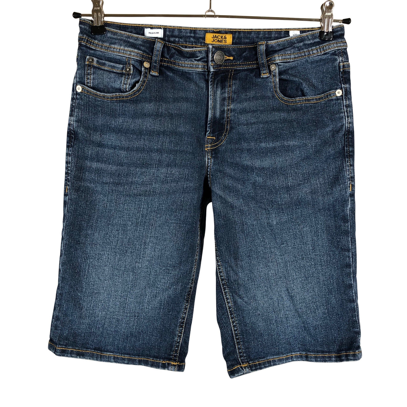 Unisex Jack & Jones - Teksast lühikesed püksid, suurus 164 - 170 - Sinine (1)