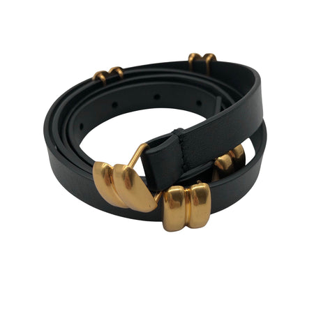 Unisex by Malene Birger - Nahkvöö, suurus Suurus puudub - Must ()