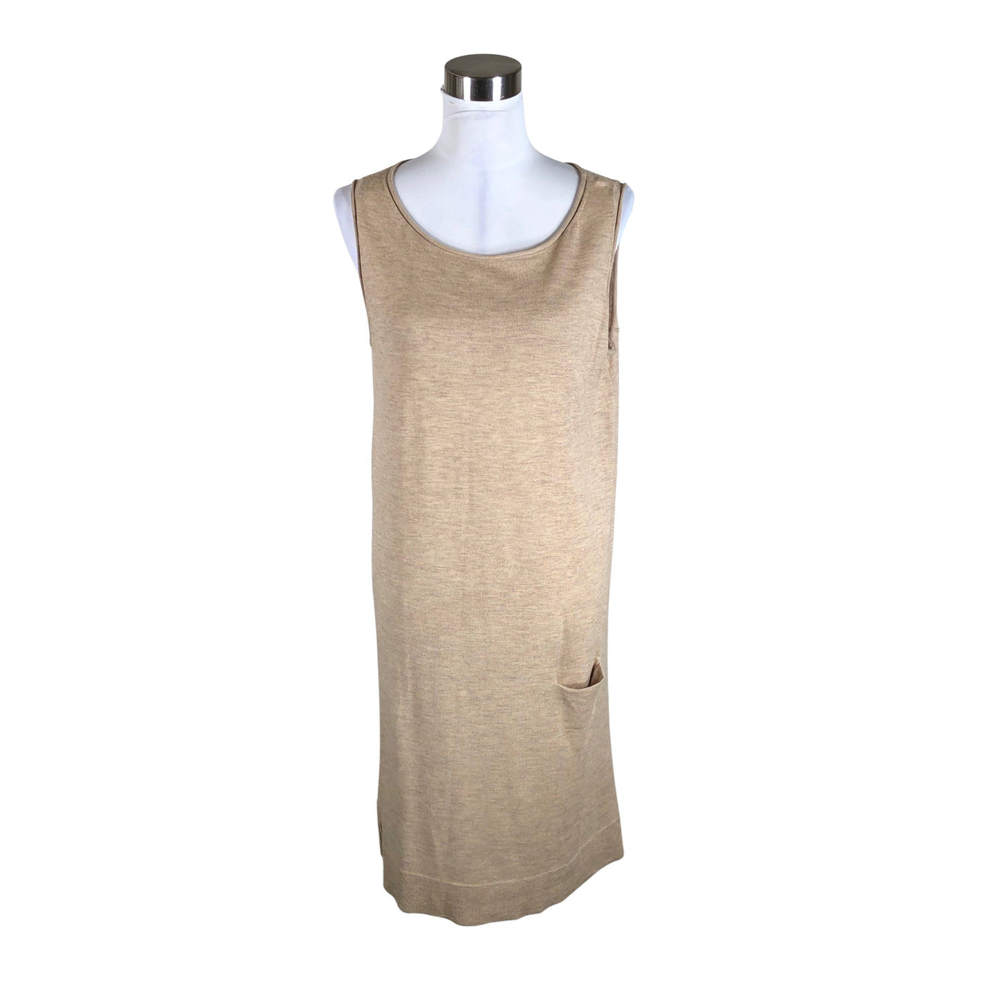Unisex Arelalizza - Kootud kleit, suurus 40 - Beige (3)