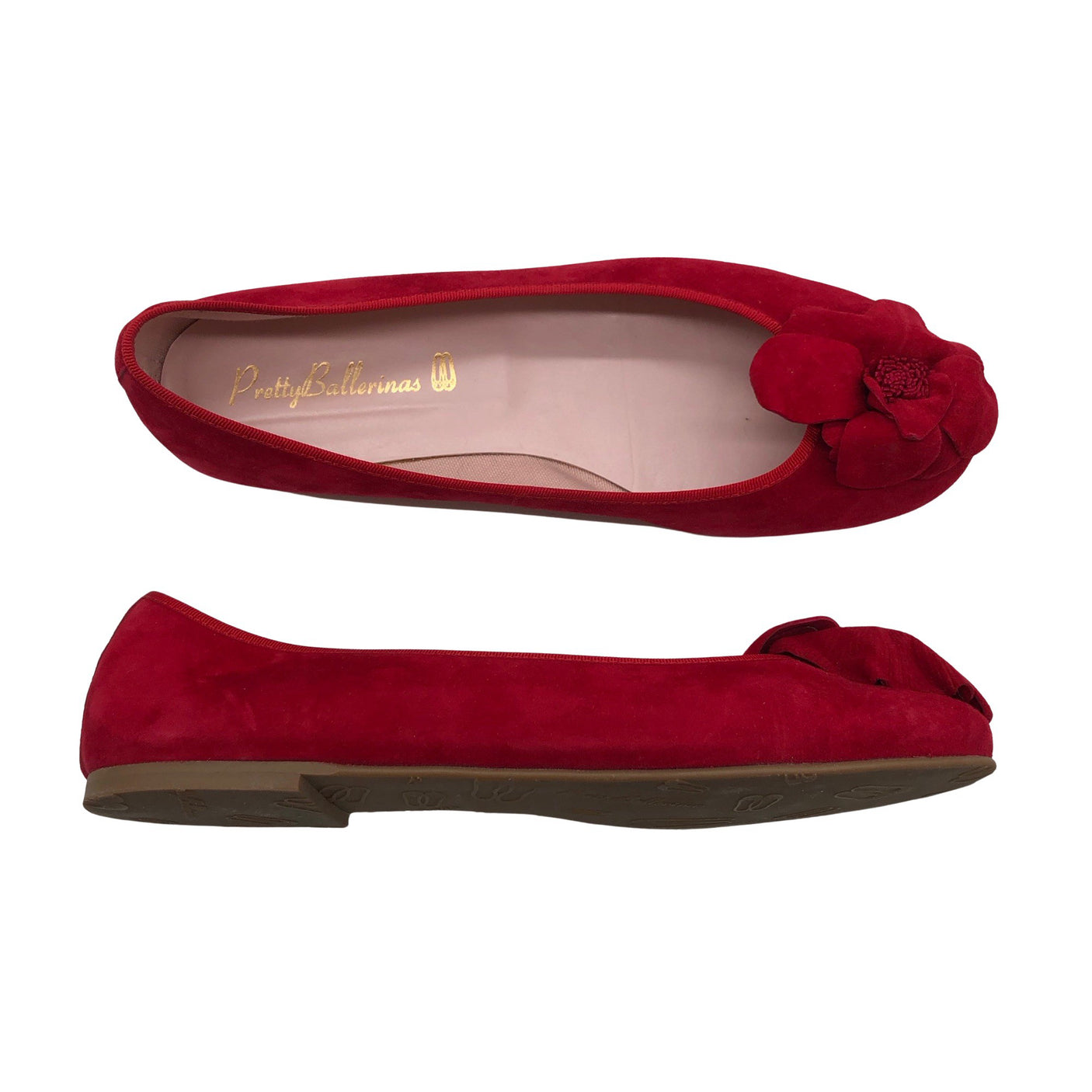 Unisex Pretty Ballerinas - Baleriinad, suurus 39 - Punane (1)