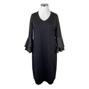 Unisex Ulla Popken - Trikotaažist kleit, suurus 42 - Must (1)