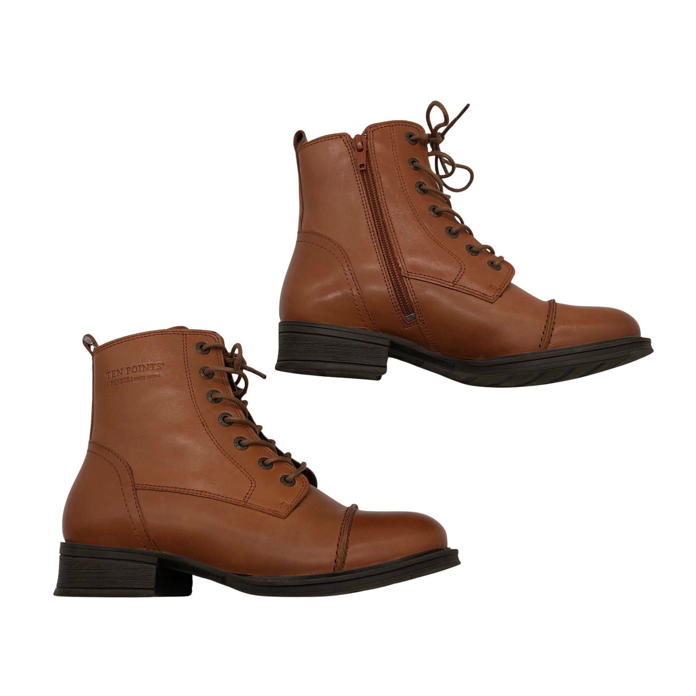 Unisex Ten Points - Poolsaapad, suurus 37 - Pruun (1)