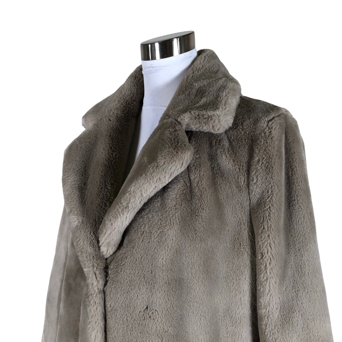 Unisex Oakwood - Kunstkarusnahast mantel, suurus 40 - Pruun (3)