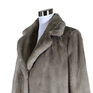 Unisex Oakwood - Kunstkarusnahast mantel, suurus 40 - Pruun (3)