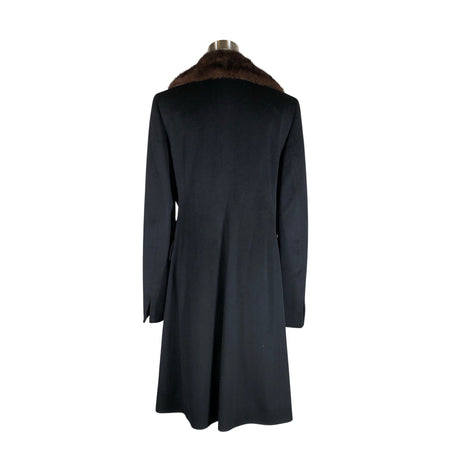 Unisex Linea - Villane mantel, suurus 40 - Must (2)