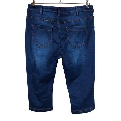 Unisex Zizzi - Teksast poolpikad püksid, suurus 46 - Sinine (2)
