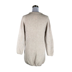 Unisex Pura - Kootud tuunika, suurus 34 - Beige (2)