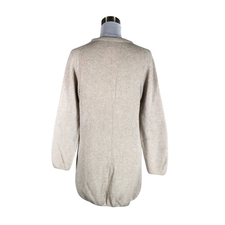 Unisex Pura - Kootud tuunika, suurus 34 - Beige (2)
