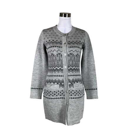 Unisex Alpa - Kardigan, suurus 36 - Hall ()