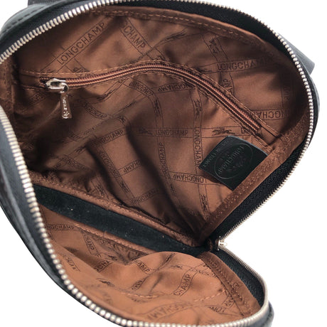 Unisex Longchamp - Õlakott, suurus Midi - Must (2)