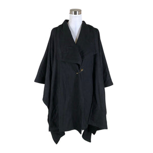 Unisex Clasen - Õlasall, suurus Maxi - Must (1)