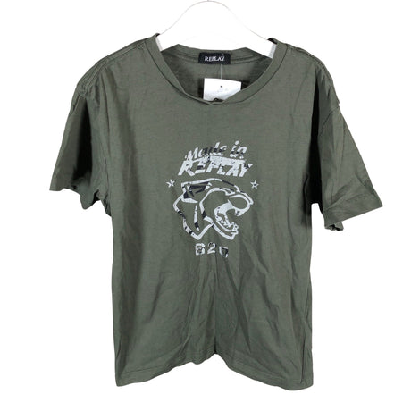 Unisex Replay - T-särk, suurus 134 - 140 - Roheline ()