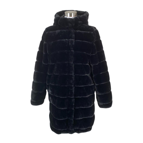 Unisex Samsoe&Samsoe - Kunstkarusnahast mantel, suurus 36 - Must ()