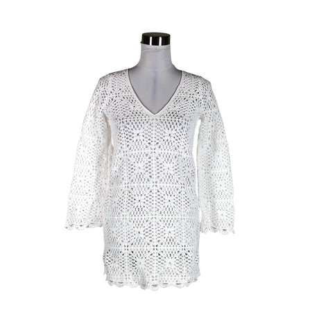 Unisex Sézane - Kootud tuunika, suurus 34 - Valge ()
