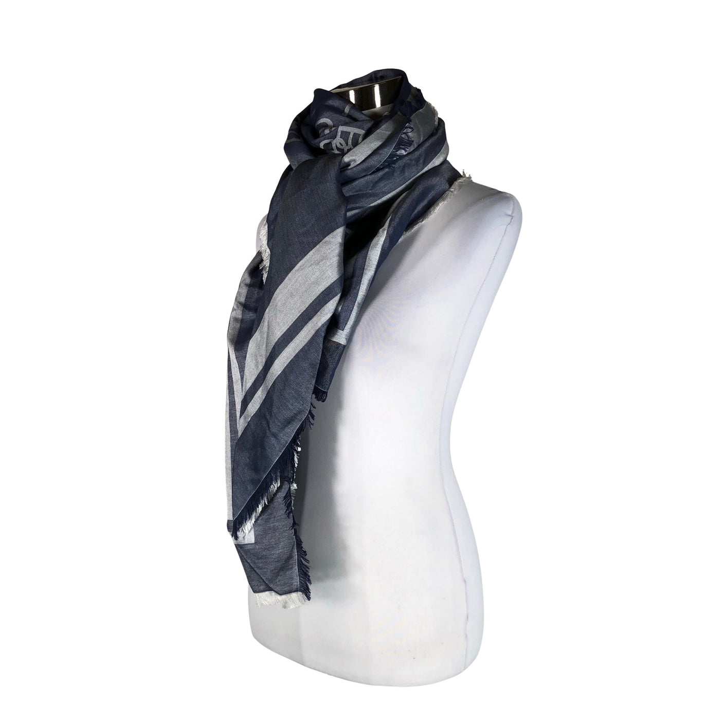 Unisex Balmuir - Õhuke sall, suurus Maxi - Sinine (2)