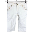 Unisex Filippa K. - Teksast poolpikad püksid, suurus W27 - Valge ()