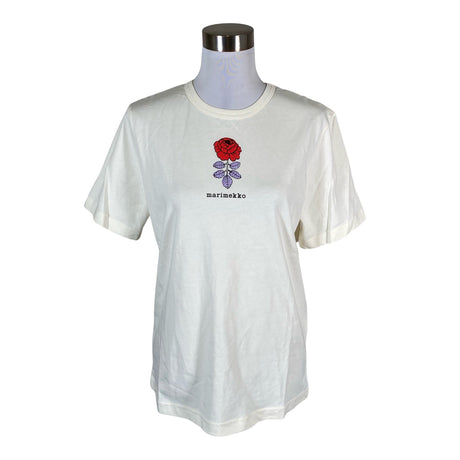 Unisex Marimekko - T-särk, suurus 32 - Looduslik valge ()