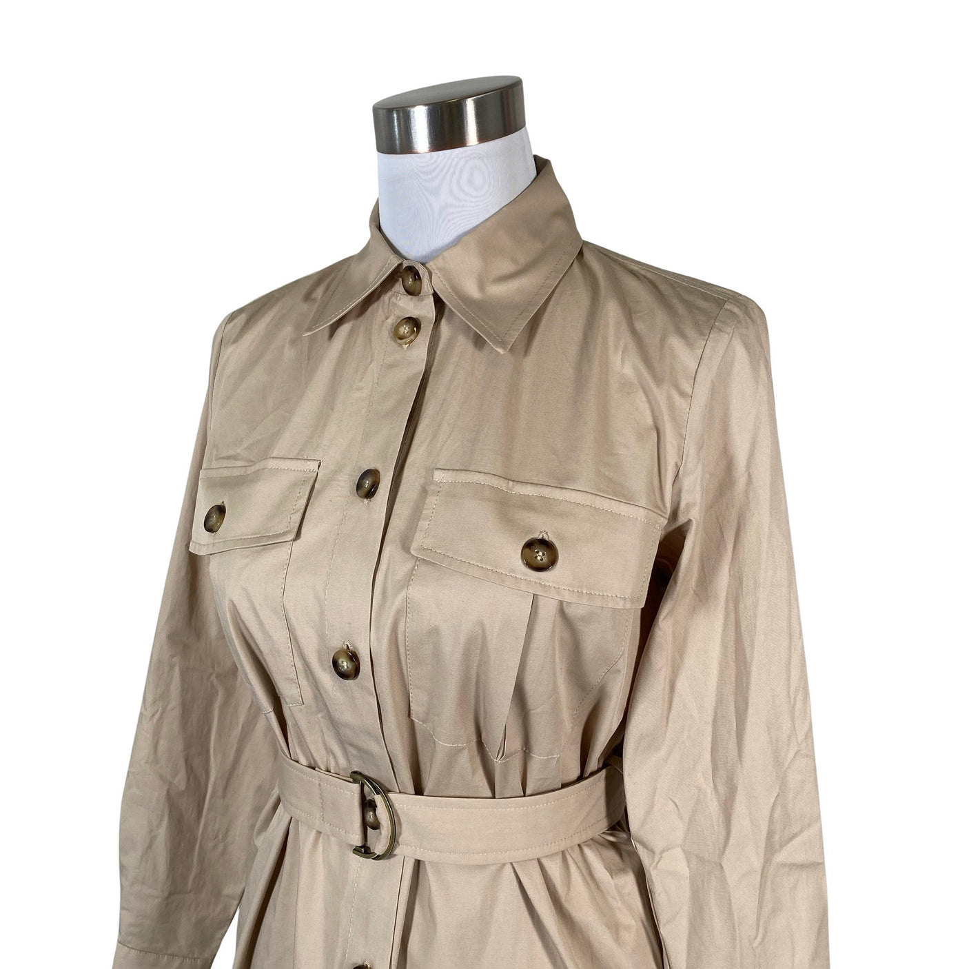 Unisex Lene Sand - Mitteveniv kleit, suurus 34 - Beige (3)