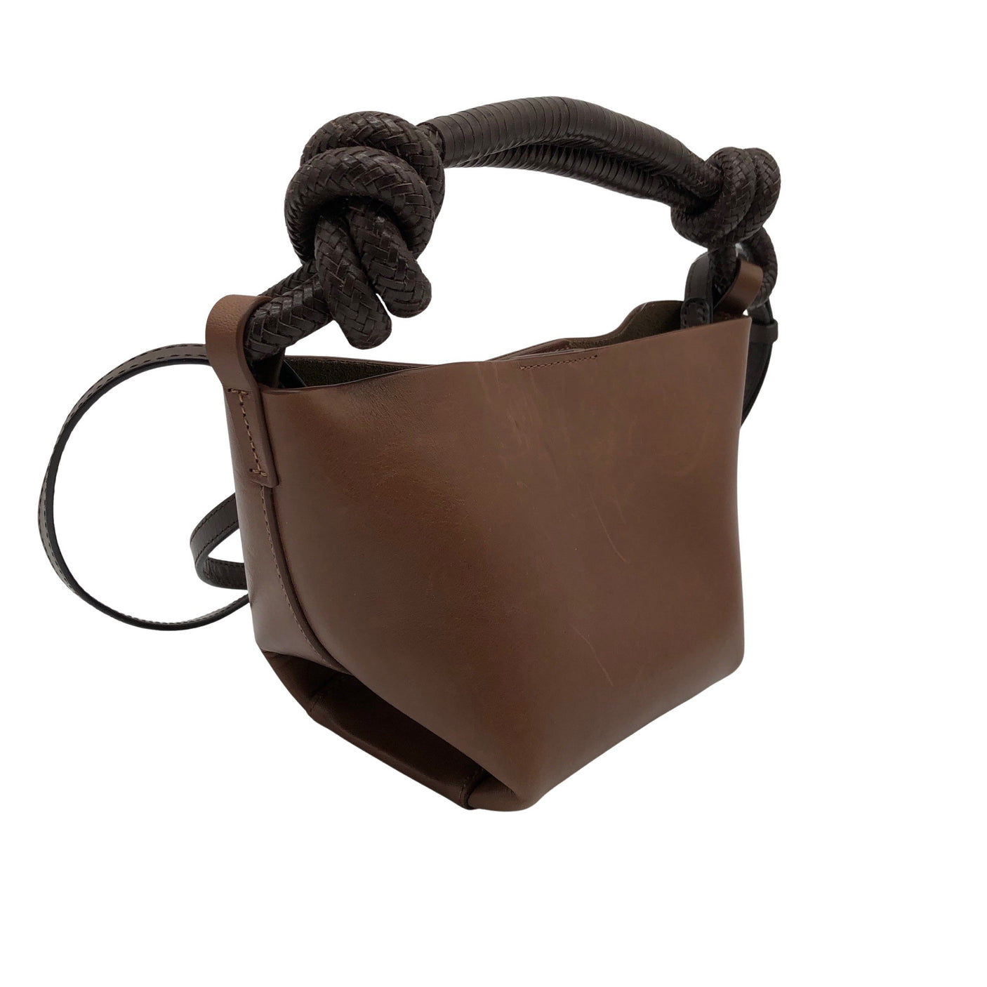 Unisex Massimo Dutti - Õlakott, suurus Mini - Pruun (2)