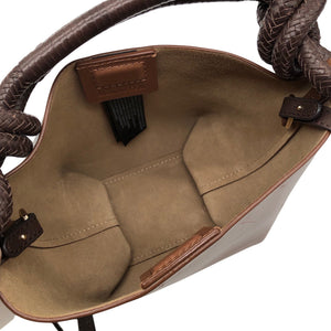 Unisex Massimo Dutti - Õlakott, suurus Mini - Pruun (3)