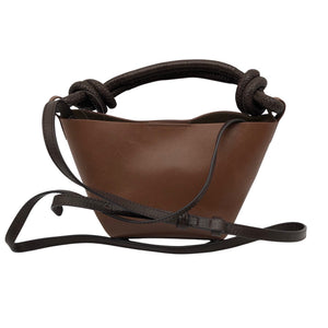 Unisex Massimo Dutti - Õlakott, suurus Mini - Pruun (1)