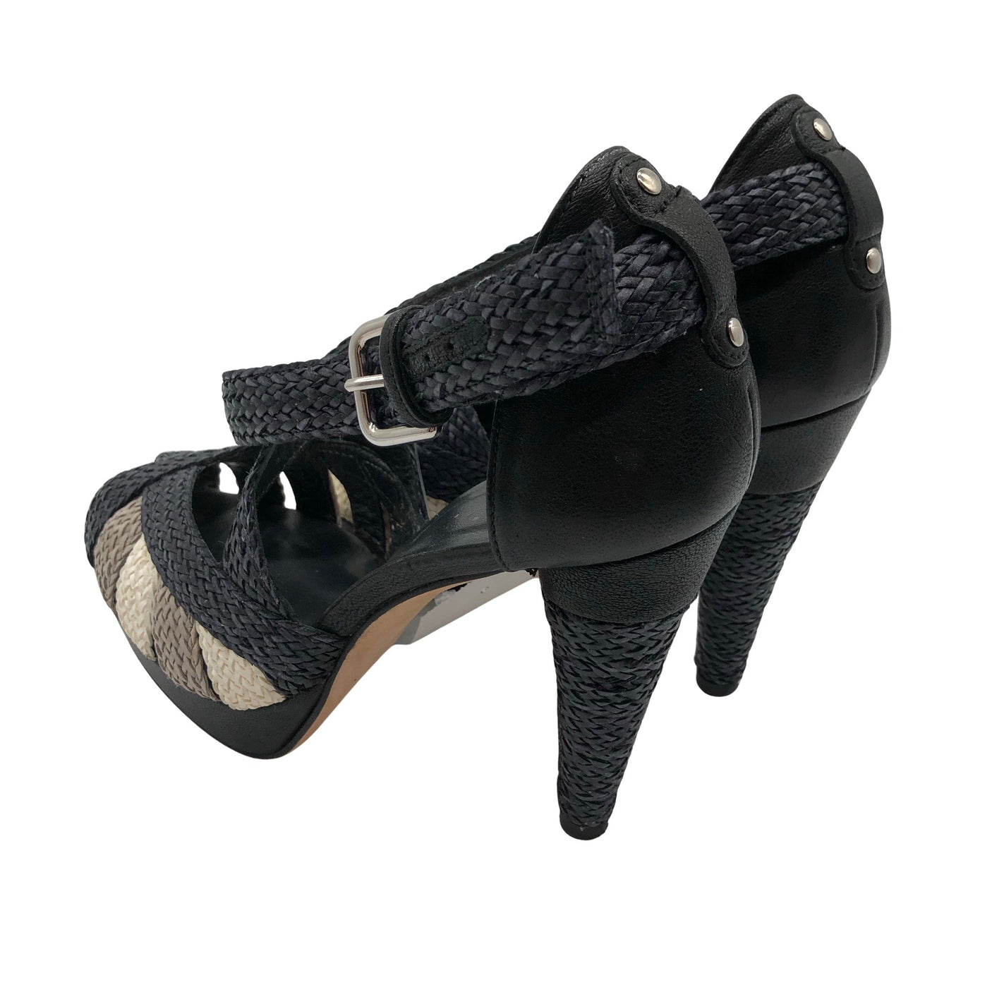 Unisex Stuart Weitzman - Kontsaga rihmikud, suurus 36 - Sinine (2)