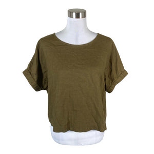 Unisex Esprit - Lühikeste käistega pluus, suurus 40 - Roheline (1)