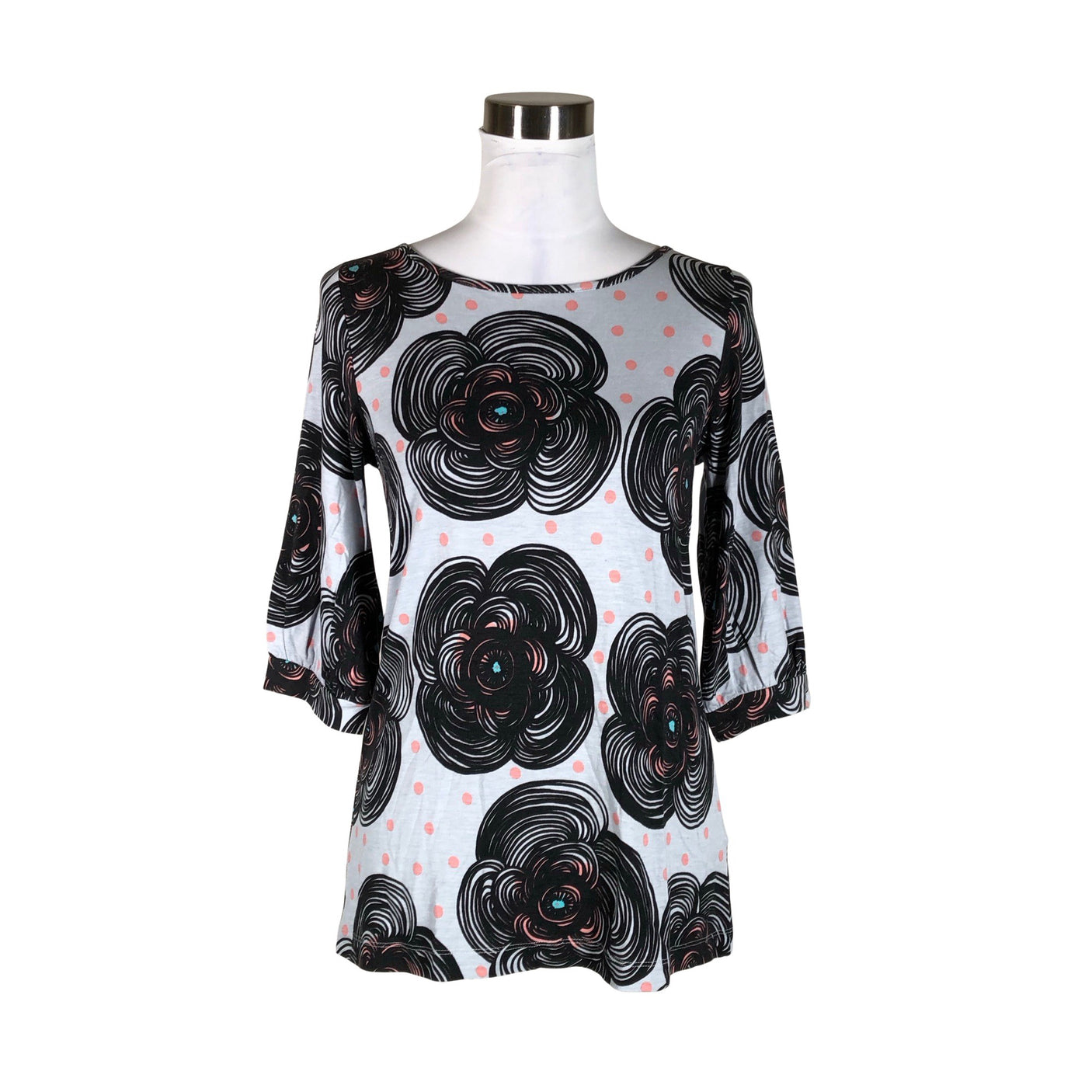 Unisex Marimekko - Trikotaažist pluus, suurus 36 - Helesinine (1)