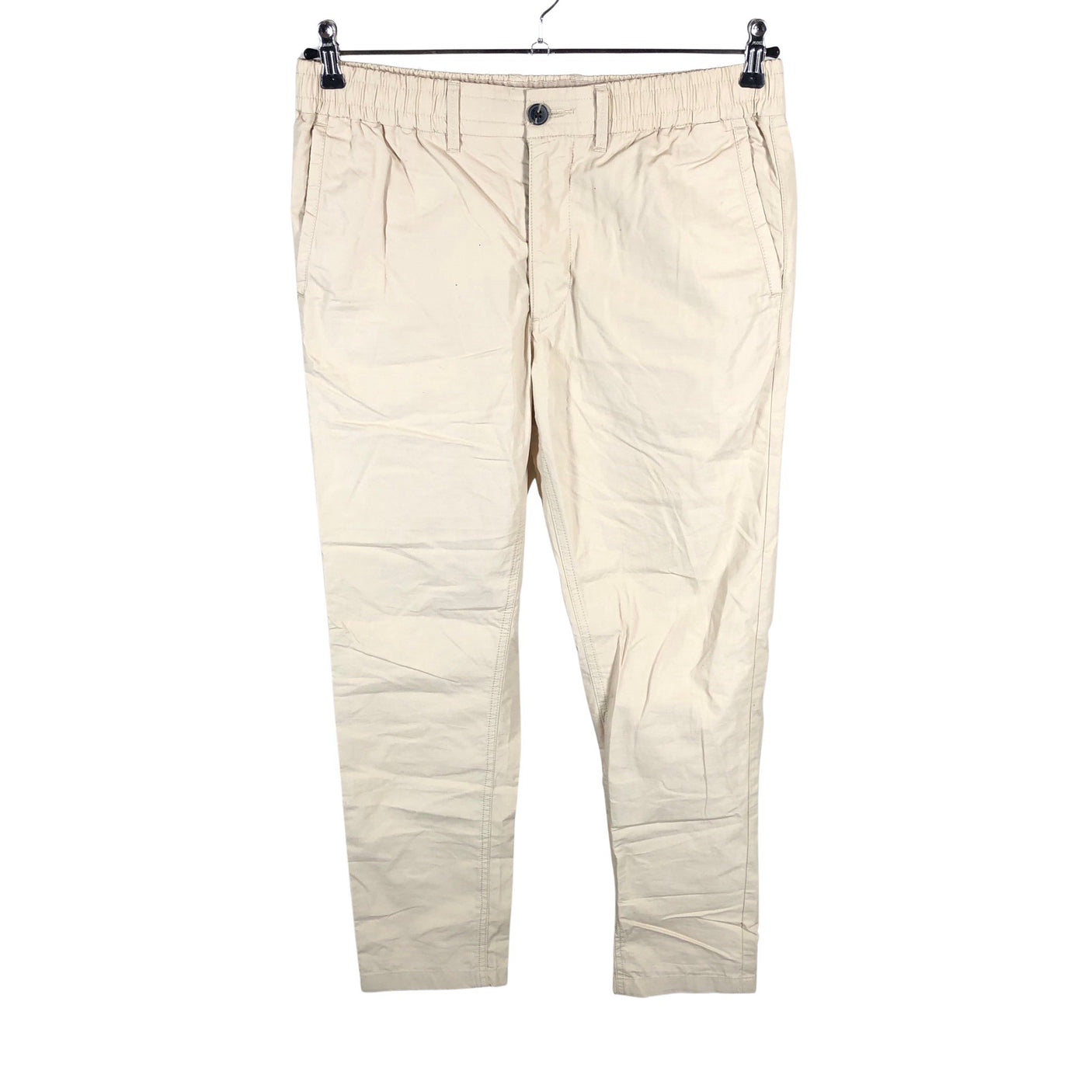 Unisex Knowledge Cotton Apparel - Mittevenivad püksid, suurus M - Beige (1)